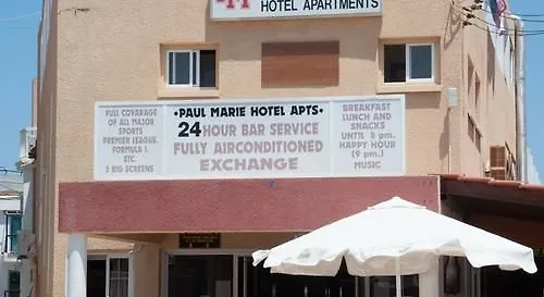 Paul-Marie Hotel Apartments Ayia Napa 3*,  קפריסין